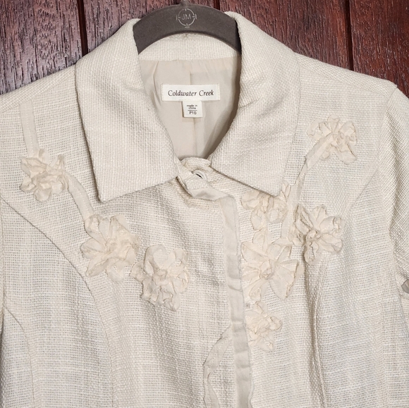 Coldwater Creek Sleeveless Jacket - Picture 4 of 12